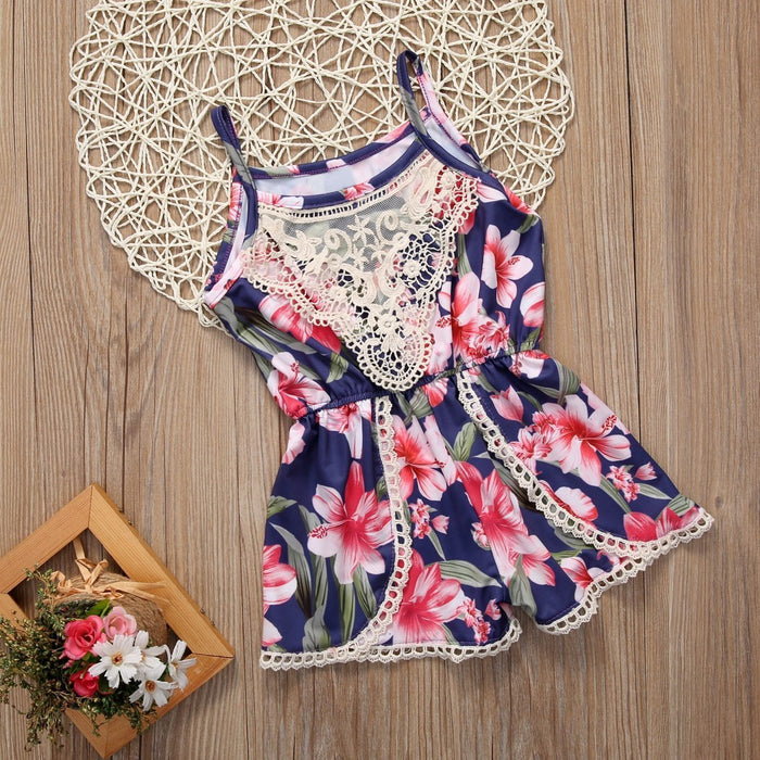 Romper Boho Hibisco