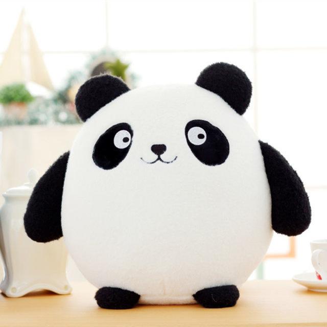 18cm Panda & Cat Plush Toys