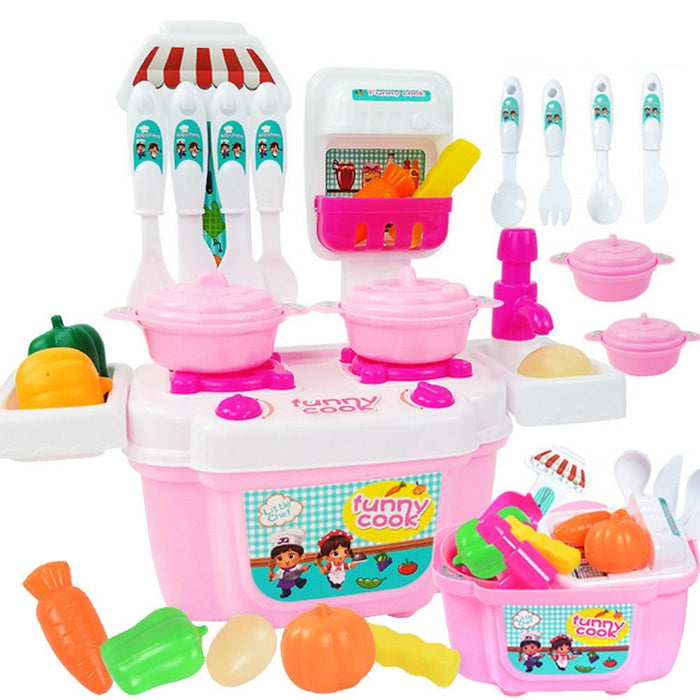 Toy Kitchen Cooking Set
