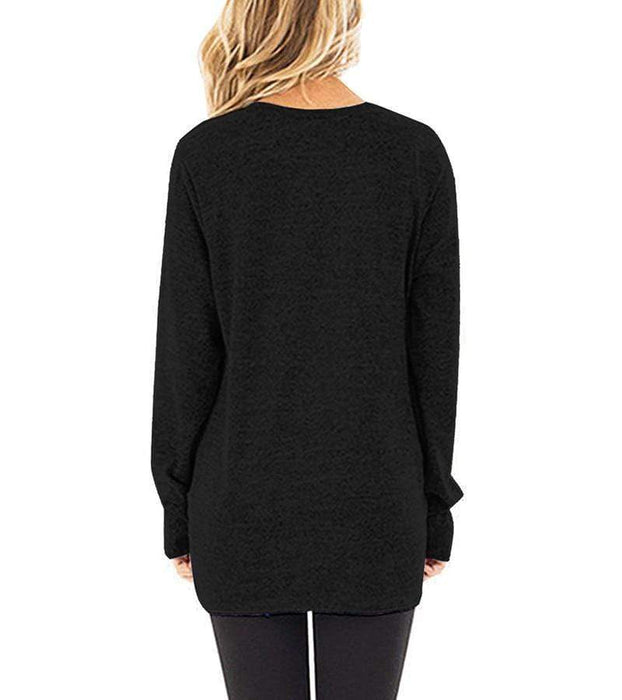 Casual Long Sleeve Pullover