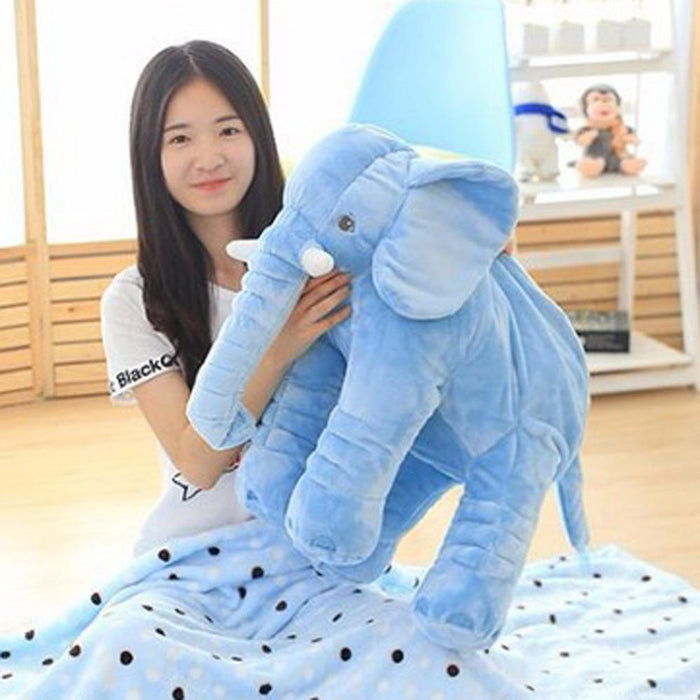 Peluche Elefante Almohada Tamaño Grande